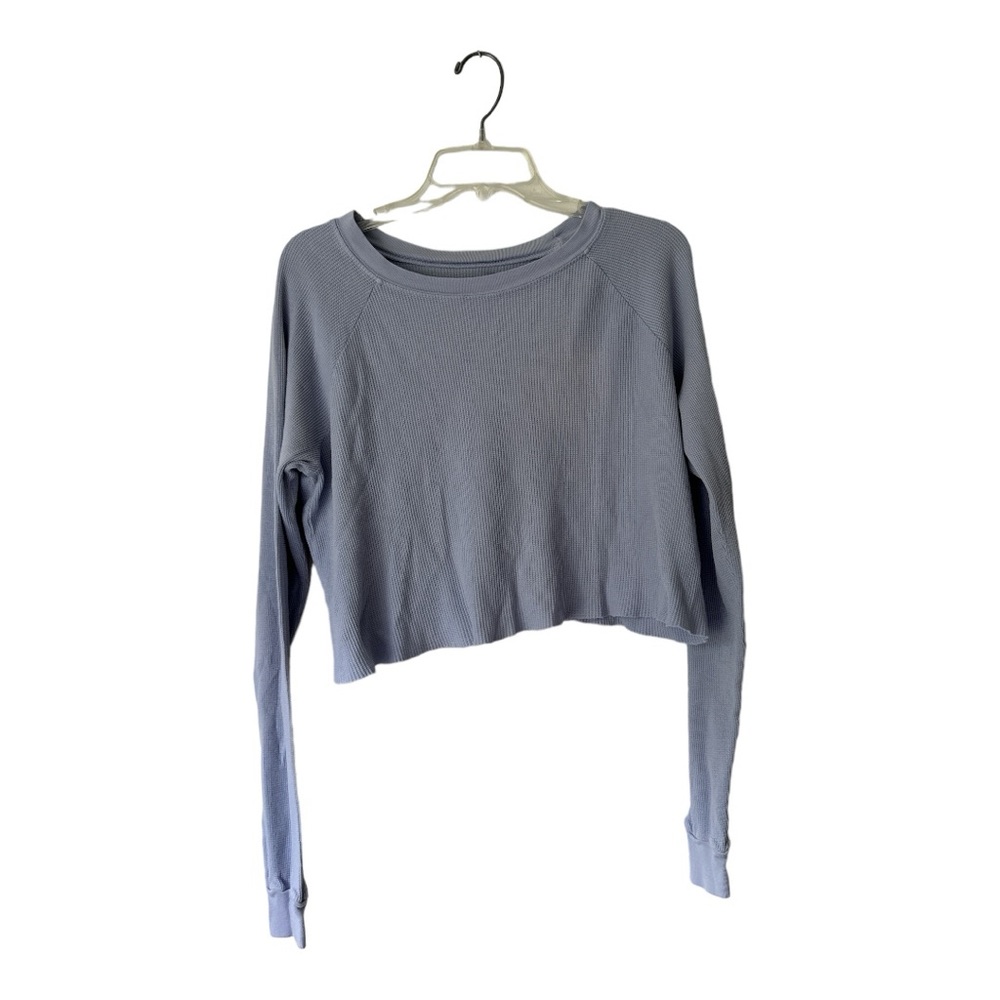 Brandy Melville Blue Long Sleeve Top